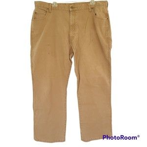Dickies Heavy Duty Pants Mens Size 40X30 Brown Carpenter